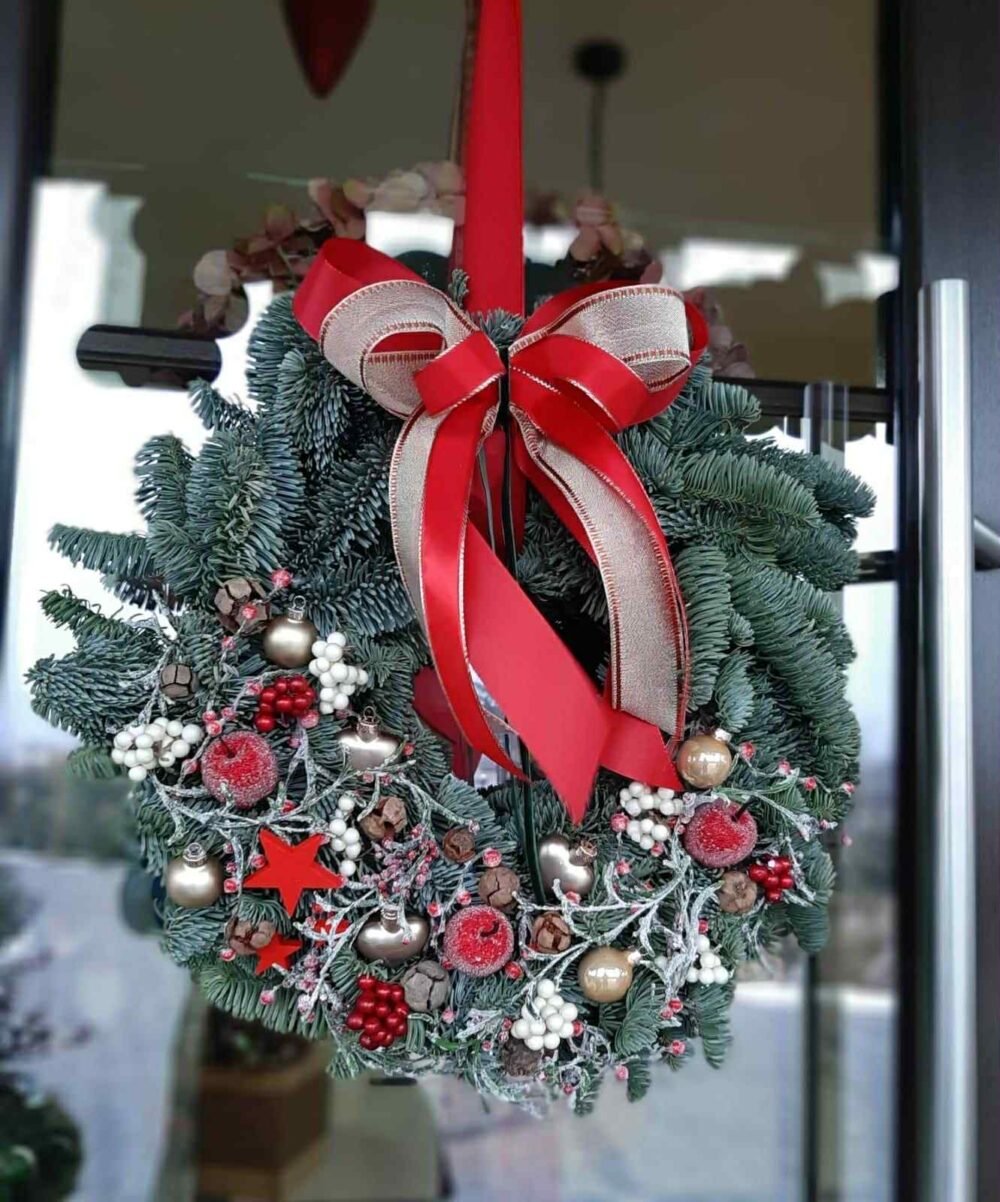 CORONITA-CRACIUN-NATURALA-e1759226616530.jpg CORONITA CRACIUN CETINA NOBILIS - imagine 1