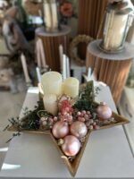 ARANJAMENT DE CRACIUN ROZ - imagine 2