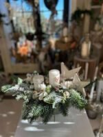 ARANJAMENT DE CRACIUN CU LUMANARI RETETA  FURSECURI