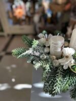 ARANJAMENT DE CRACIUN CU LUMANARI RETETA  FURSECURI - imagine 2