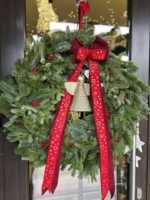 CORONITA DIN CETINA NATURALA FUNDA LUNGA SI INGERAS METALIC AURIU - imagine 2