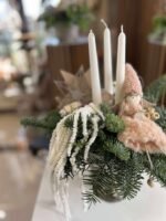 CUPA METALICA ARGINTIE CU CETINA NATURALA NOBILIS LUMANARI STELUTA SI INGERAS - imagine 4